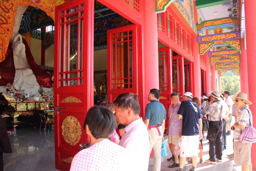 威海多福山景区霄龙禅寺举行地藏王菩萨圣诞法会